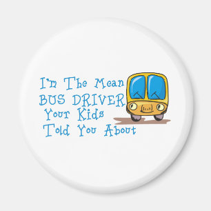 Mig förmiddag den genomsnittliga bussförare magnet