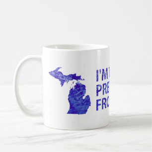 Mig förmiddag den nätt flickan från Michigan Kaffemugg