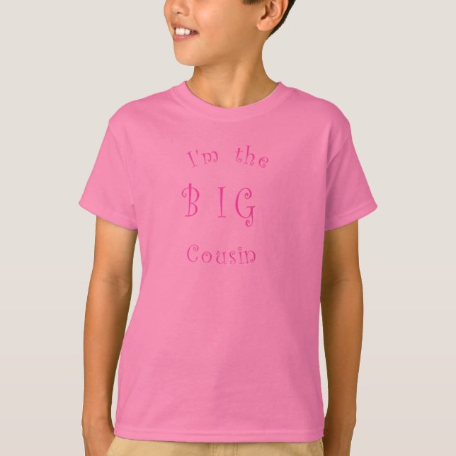 Mig förmiddag den stora kusinT-tröjaflickan Tee Shirt (Framsida)