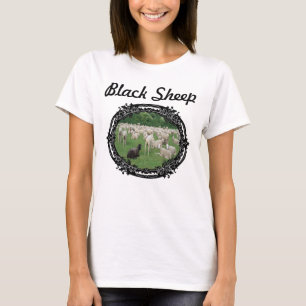 Mig förmiddag den svart fårskjortan tee shirt