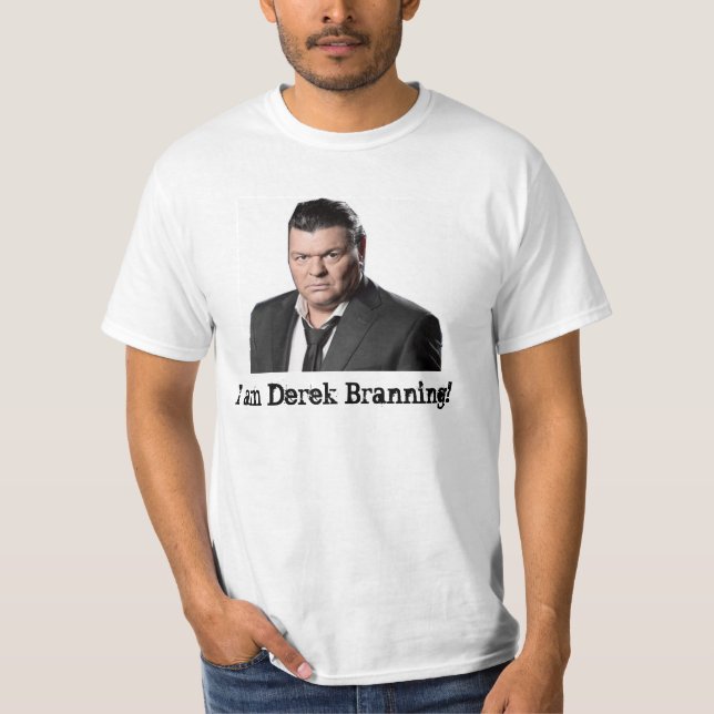 Mig förmiddag Derek Branning Tee Shirt (Framsida)