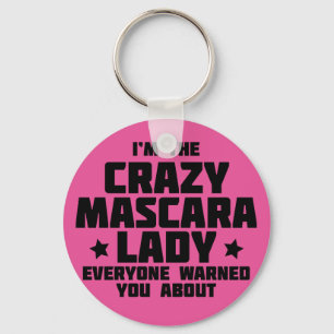 Mig förmiddag det galet mascaradamen - Younique Nyckelring