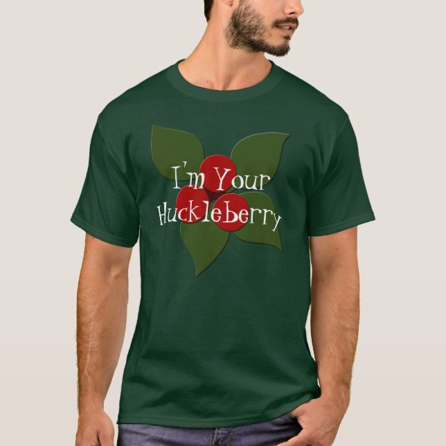 Mig förmiddag din Huckleberry, bärskjorta T-shirt (Framsida)
