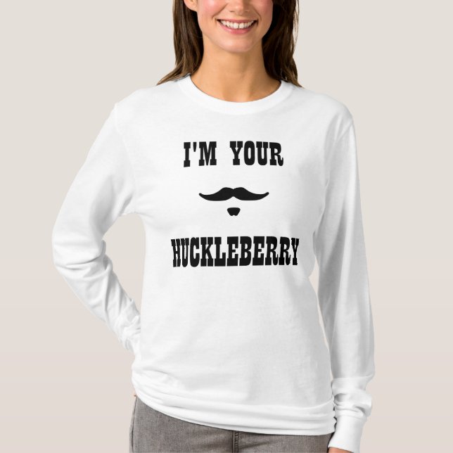 Mig förmiddag din Huckleberry Doc Holliday T-shirt (Framsida)