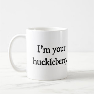 Mig förmiddag din huckleberry kaffemugg