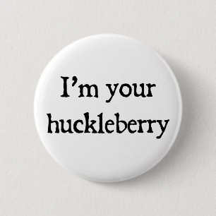 Mig förmiddag din huckleberry knapp