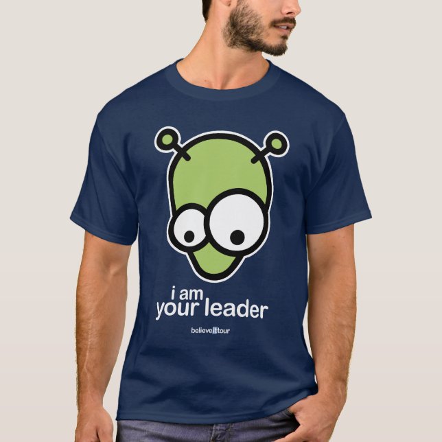 Mig förmiddag din ledare t-shirt (Framsida)