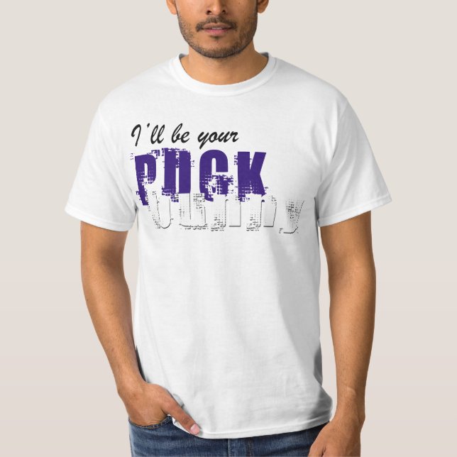 Mig förmiddag din Puckkanin T-shirt (Framsida)