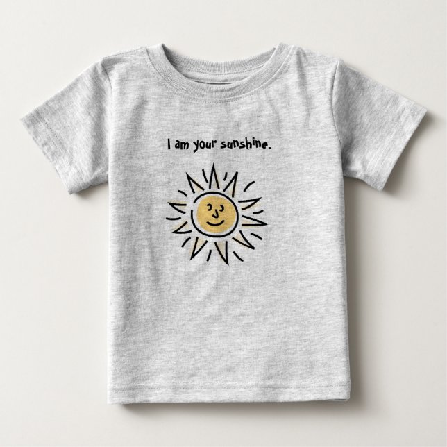 Mig förmiddag din sunshine. tee shirt (Framsida)