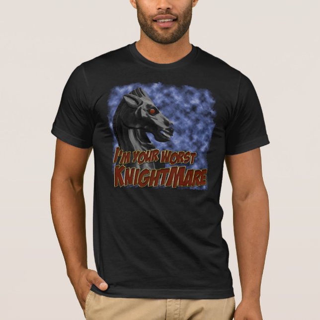 Mig förmiddag din värst knightmare tee (Framsida)
