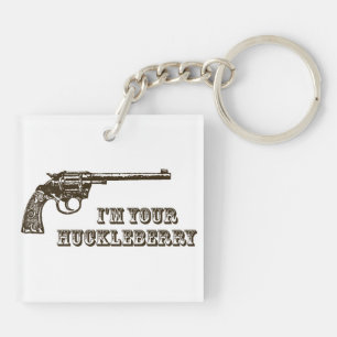Mig förmiddag ditt westerna vapen för Huckleberr