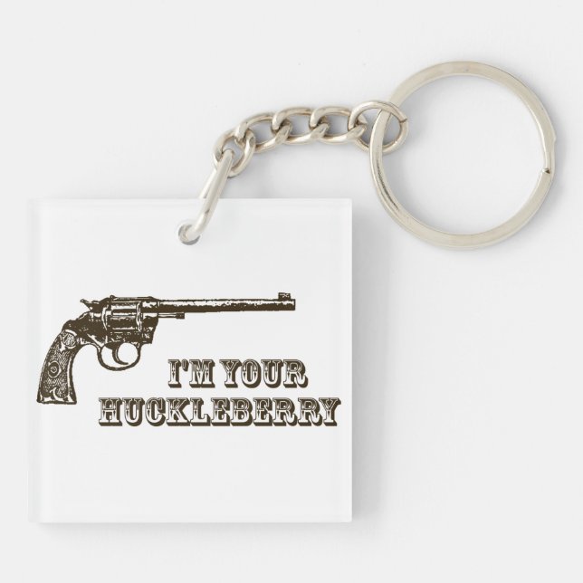 Mig förmiddag ditt westerna vapen för Huckleberry (Baksidan)