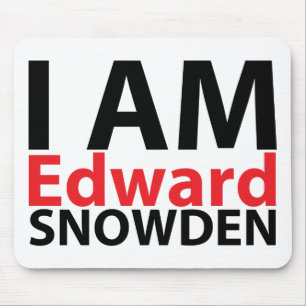 Mig förmiddag Edward Snowden Mousepad Musmatta