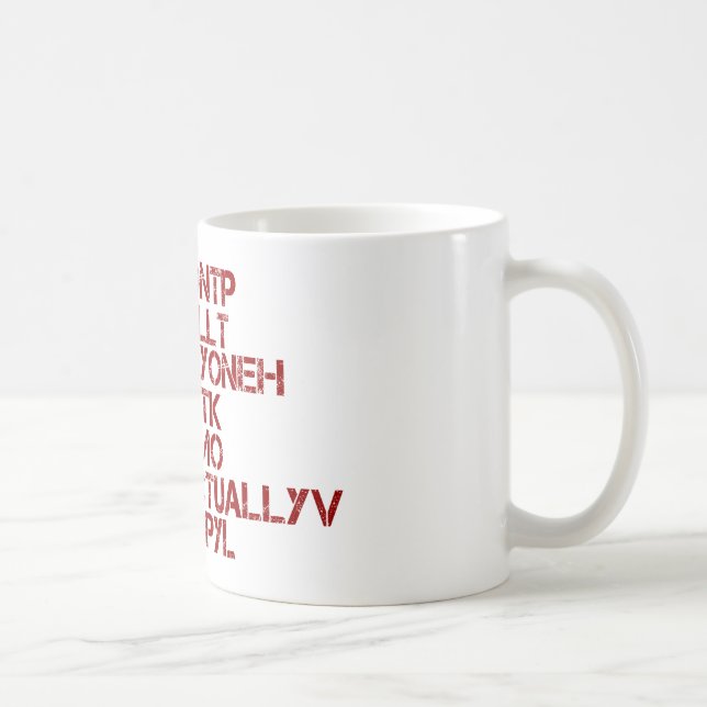 Mig förmiddag egentligen en spion kaffemugg (Höger)