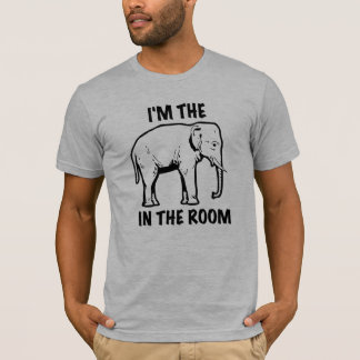 Mig förmiddag ELEFANTEN I den grafiska Tee Shirt