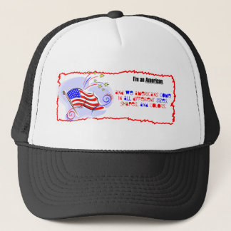 Mig förmiddag en amerikan truckerkeps
