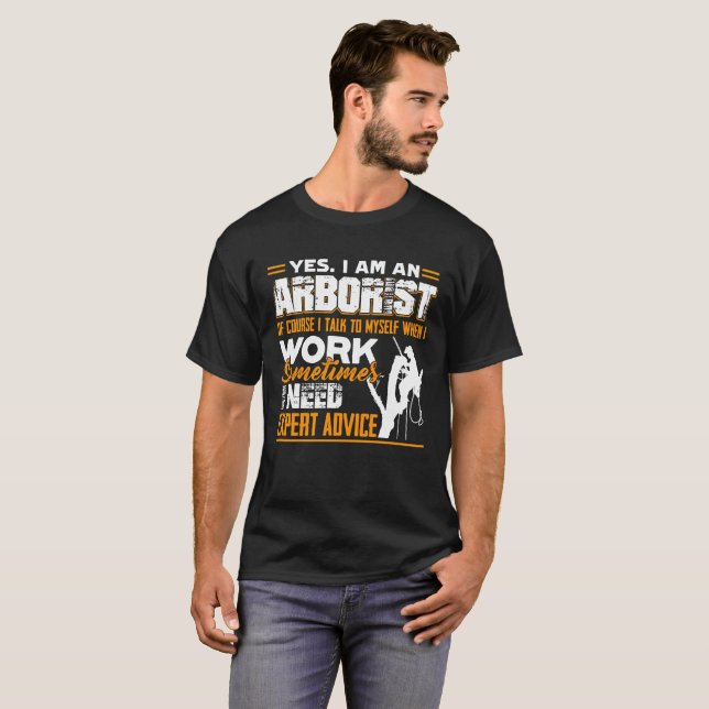 MIG FÖRMIDDAG EN ARBORIST TEE (Hel framsida)