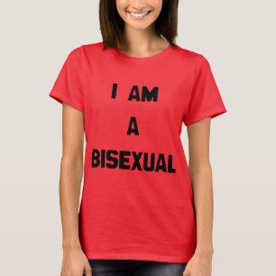 MIG FÖRMIDDAG EN BISEXUELL PERSON T SHIRT