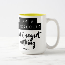 Mig förmiddag en Bookaholic…., Två-Tonad Mugg