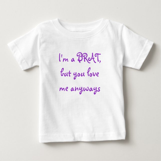 Mig förmiddag en BRAT Tee (Framsida)