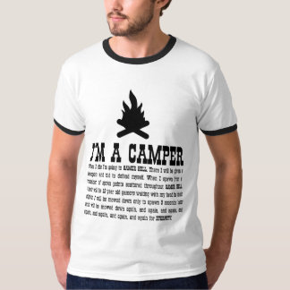 Mig förmiddag en campare tee shirt