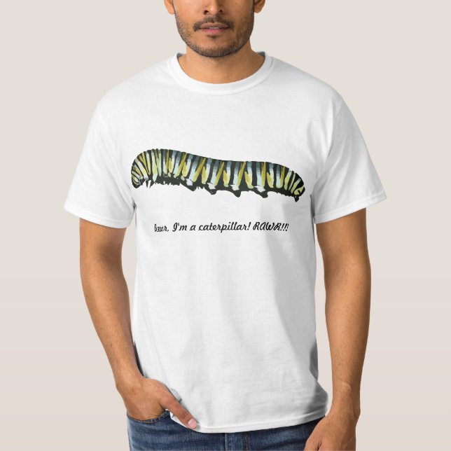 Mig förmiddag en Caterpillar! Tröja (Framsida)