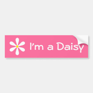 Mig förmiddag en daisy bildekal