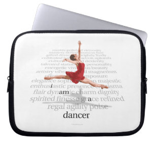 Mig förmiddag en dansare laptop sleeve
