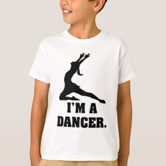 Mig förmiddag en dansare tee shirt