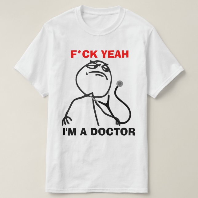 Mig förmiddag en doktor t shirt (Design framsida)