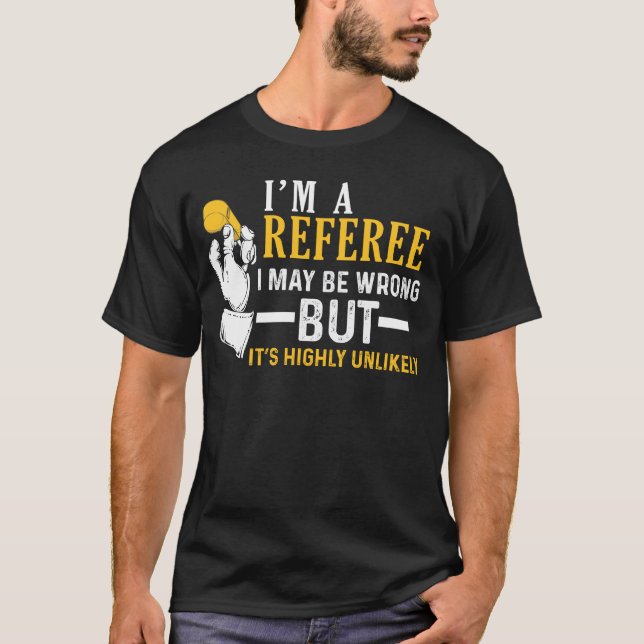 Mig förmiddag en domarefotbollutslagsplats t shirt (Framsida)