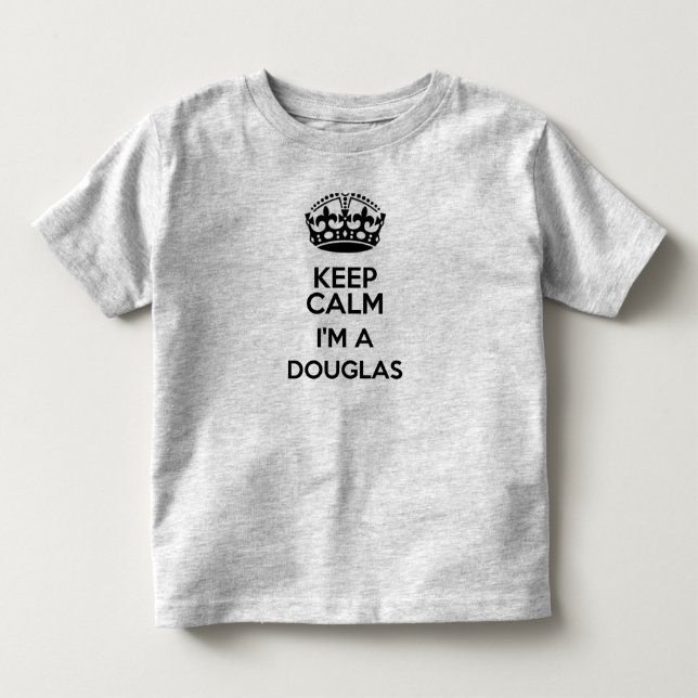 Mig förmiddag en Douglas! Tee Shirt (Framsida)