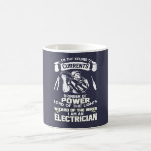 MIG FÖRMIDDAG EN ELEKTRIKER KAFFEMUGG