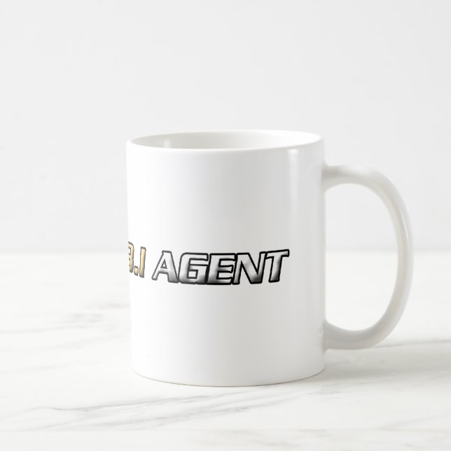 Mig förmiddag en FBI-agent Kaffemugg (Höger)