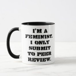 Mig förmiddag en feminist. Jag sänder endast till Mugg