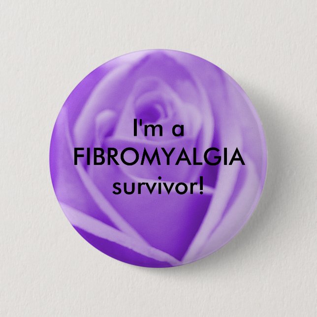Mig förmiddag en FIBROMYALGIAöverlevande! - Knapp (Framsida)