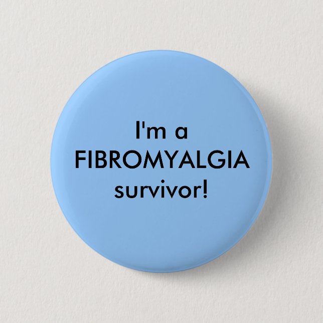 Mig förmiddag en FIBROMYALGIAöverlevande! - Knapp (Framsida)