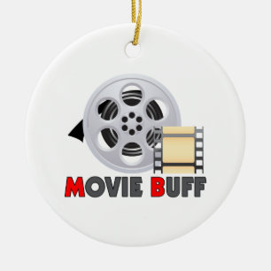 Mig förmiddag en filmfantast julgransprydnad keramik