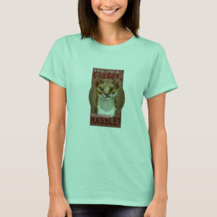 Mig förmiddag en flicka! Önska till rassle? T-shirt