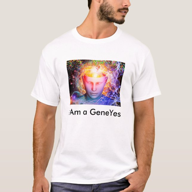 Mig förmiddag en GeneYes T-shirt (Framsida)