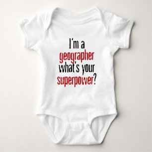 Mig förmiddag en geograf vad är din Superpower? T-shirt