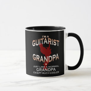 Mig förmiddag en gitarristmorfar… mugg