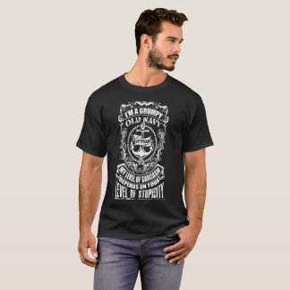 Mig förmiddag en Grumpy gammal marinveteran mitt T-shirt