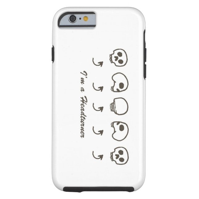 Mig förmiddag en Headturner Case-Mate iPhone Skal (Baksidan)