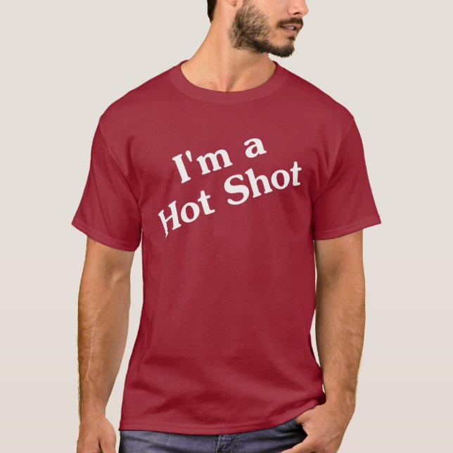 Mig förmiddag en hett skjuten T-tröja Tee Shirt (Framsida)