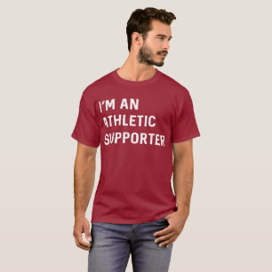Mig förmiddag en idrotts- supporter tröja