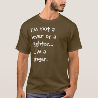 Mig förmiddag en ingefära t-shirt