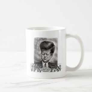 Mig förmiddag en JFK-fläkt Kaffemugg