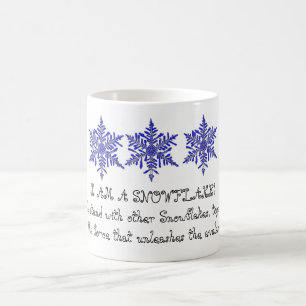 Mig förmiddag en keramisk mugg för Snowflake