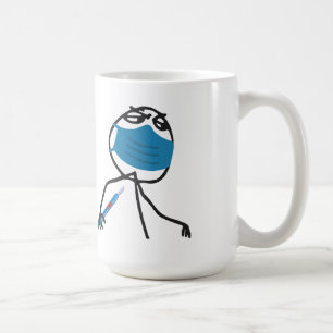 Mig förmiddag en kirurg kaffemugg